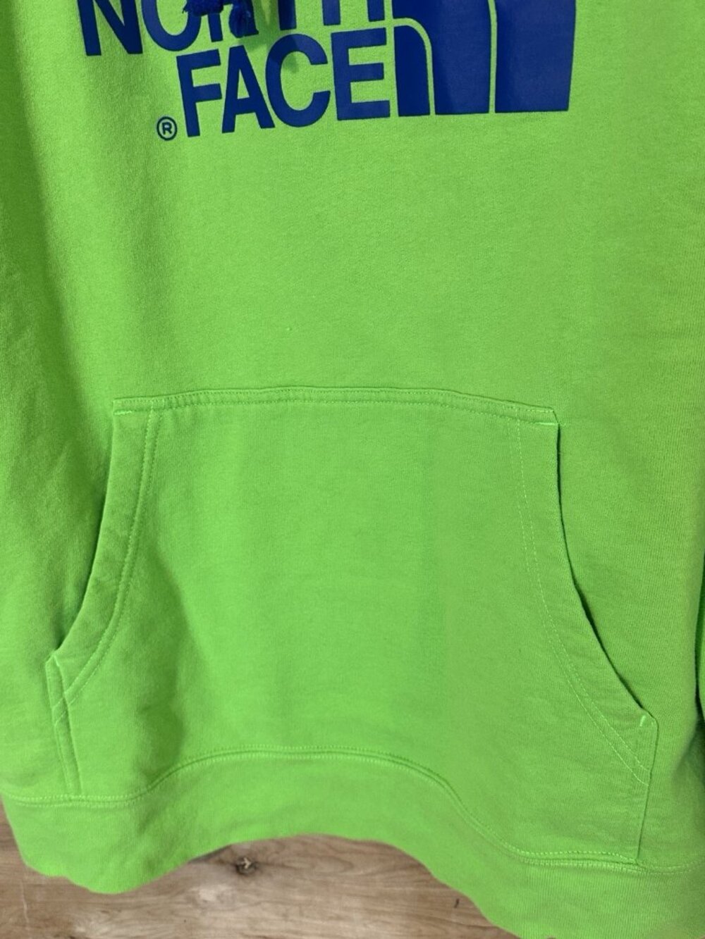 The North Face Half Dome Logo Hoodie Hooded Sweatshirt Mens XL Kangaroo Pocket - Picture 3 of 8